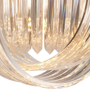 Caserta Modern Chandelier - Nickel - view 3