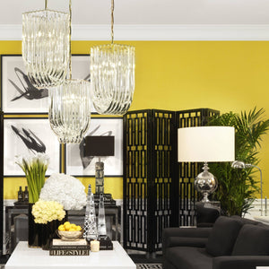 Caserta Modern Chandelier - Nickel - view 5