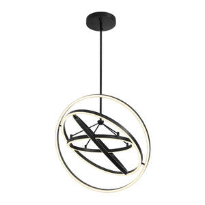 Cooper Modern Brass Chandelier - Brass/Bronze - view 10