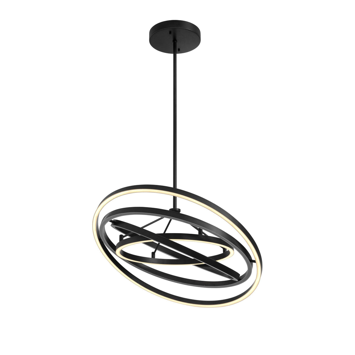 Cooper Modern Brass Chandelier - Brass/Bronze - view 8