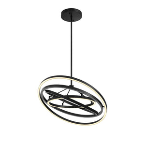 Cooper Modern Brass Chandelier - Brass/Bronze - view 8
