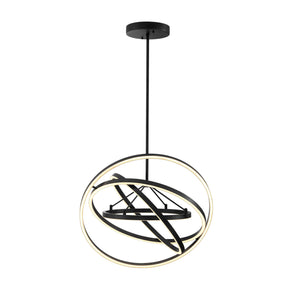 Cooper Modern Brass Chandelier - Brass/Bronze - view 9