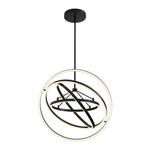 Cooper Modern Brass Chandelier - Brass/Bronze - view 6