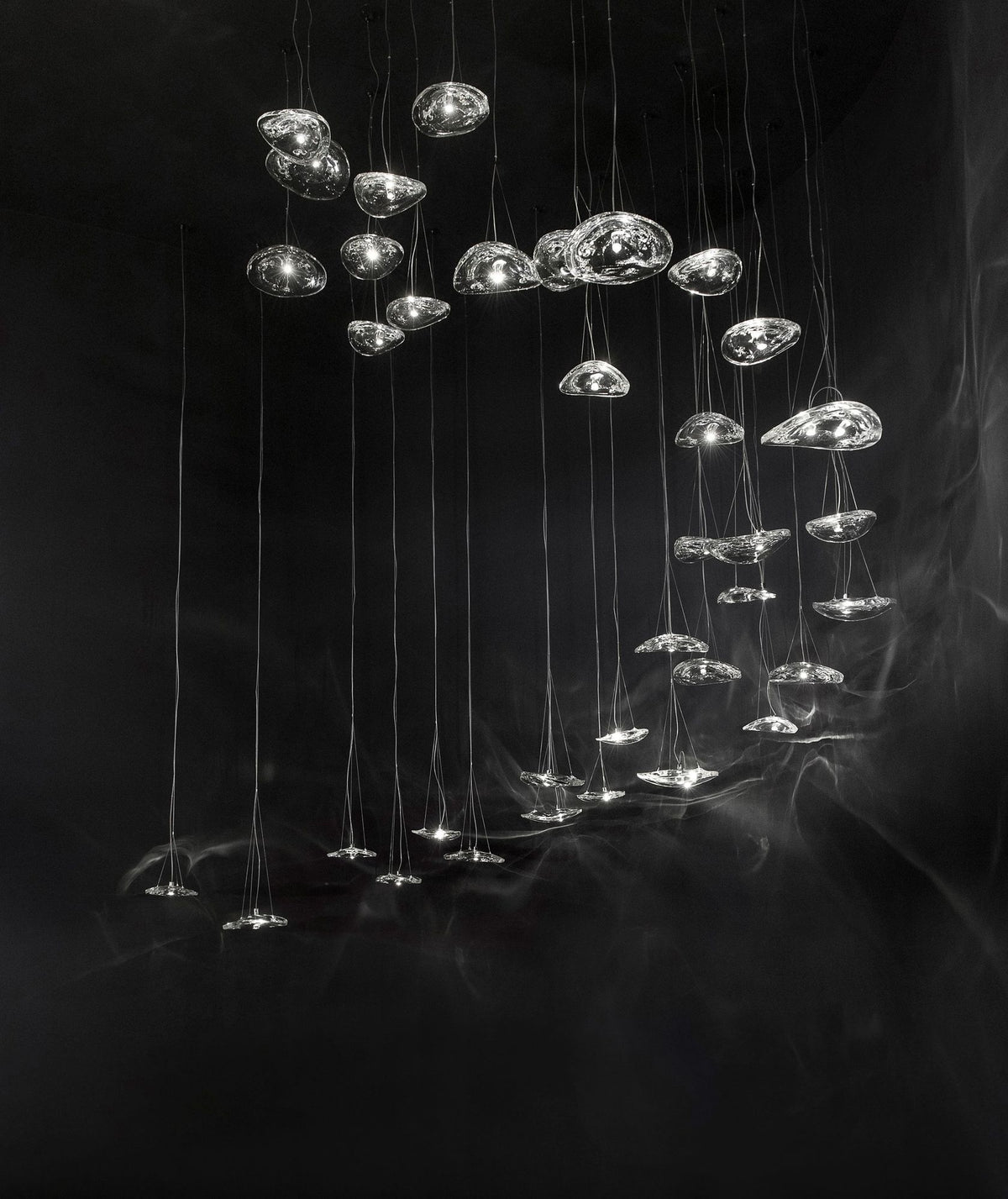 Manta Drift Class Crystal Chandelier - view 4