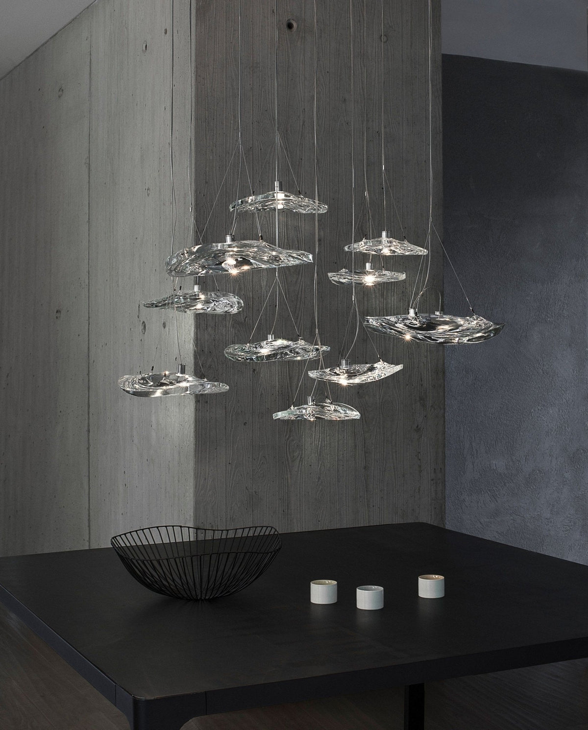 Manta Drift Class Crystal Chandelier - view 2