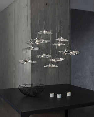 Manta Drift Class Crystal Chandelier - view 2