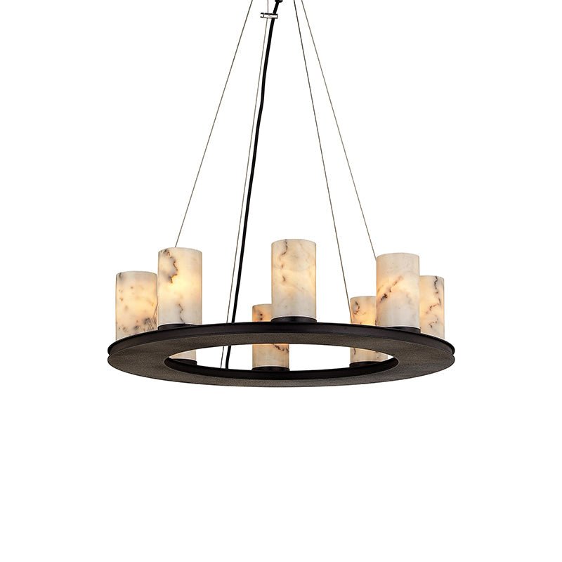 Centrum Alabaster Round Chandelier - view 3