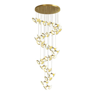 Ceramic Chandeliers Luxury Tulip Flower Ceiling Light - view 14
