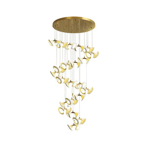 Ceramic Chandeliers Luxury Tulip Flower Ceiling Light - view 12