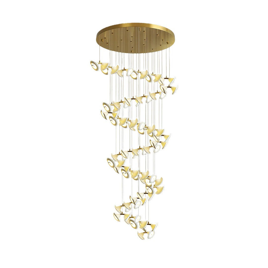 Ceramic Chandeliers Luxury Tulip Flower Ceiling Light - view 13