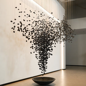 Charcoal Shape Hourglass Chandelier - view 9