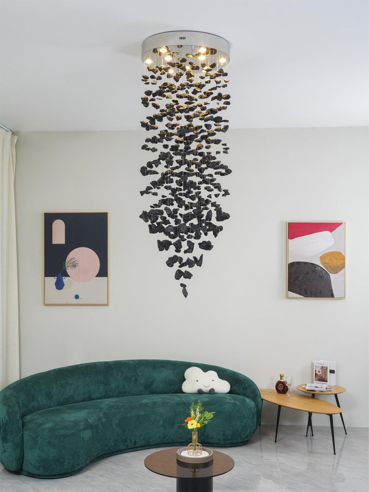 Black Stones Chandeliers - view 19