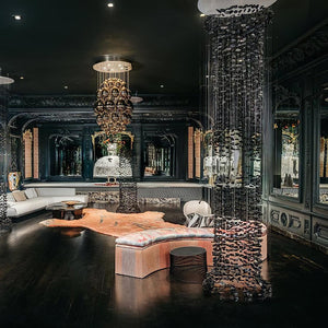 Black Stones Chandeliers - view 37