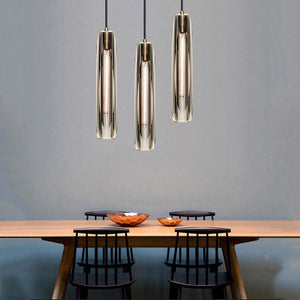 Fenella Crystal Pendant Light Over Kitchen Island - view 9