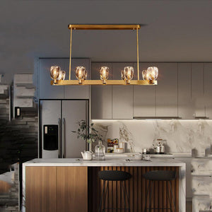 Canson Linear Modern 8 lights Dining Room Chandelier - view 6