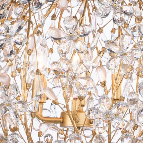 Cherish 6 Lights Spherical Chandelier 20"D - view 3