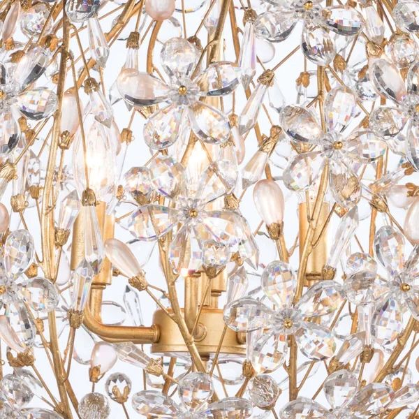 Cherish 6 Lights Spherical Chandelier 20"D - view 5