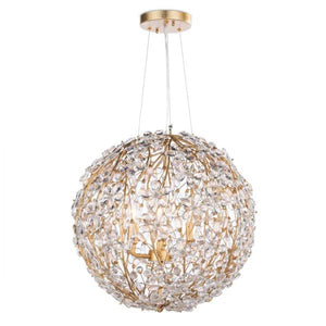 Cherish 6 Lights Spherical Chandelier 20"D - view 8