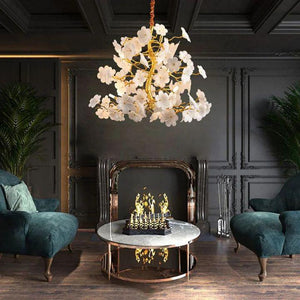 Cherry Dining Room Branch Chandelier - view 5