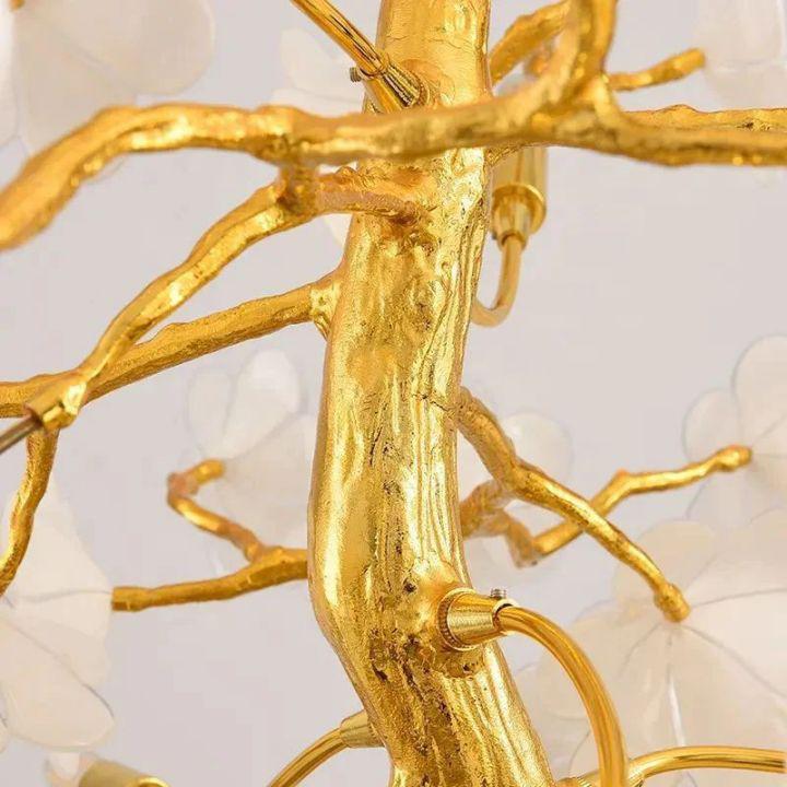 Cherry Dining Room Branch Chandelier - view 6