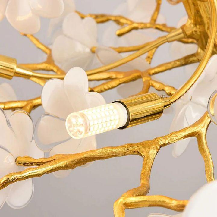 Cherry Dining Room Branch Chandelier - view 8