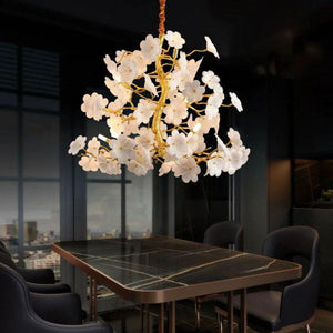 Cherry Dining Room Branch Chandelier - view 4