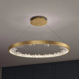 Luxury Circle Crystal Chandelier - view 2