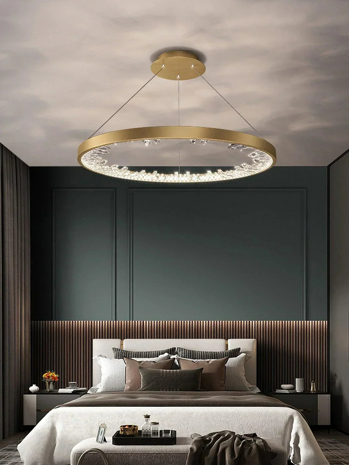 Luxury Circle Crystal Chandelier - view 8