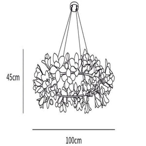 Circular Blossom Chandelier - view 15