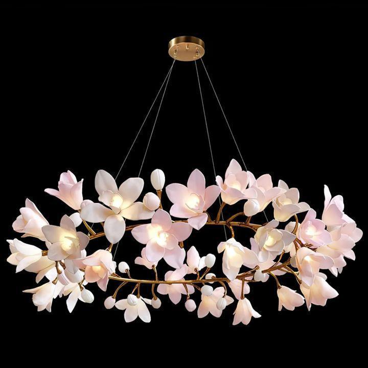 Circular Blossom Chandelier - view 3