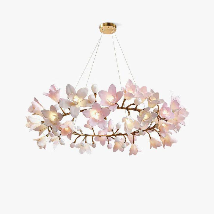 Circular Blossom Chandelier - view 2