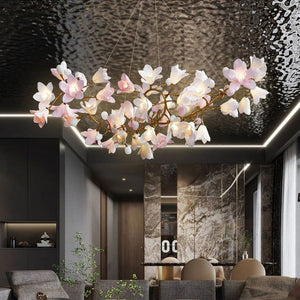 Flower Circular Blossom Chandelier - view 8