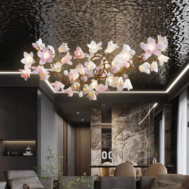 Flower Circular Blossom Chandelier - view 8