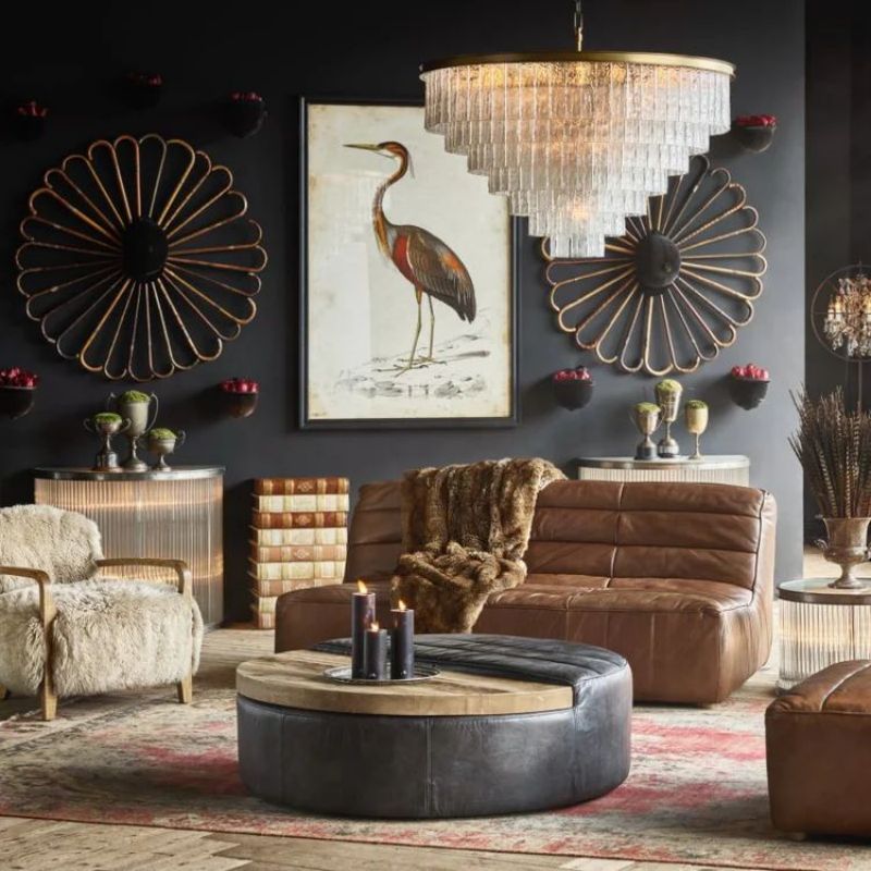 Elegant Glass Round Multi-layer Chandelier - view 2