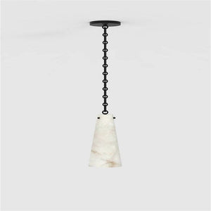 Contemporary Unique Alabaster Pendant Light - view 2