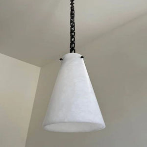 Contemporary Unique Alabaster Pendant Light - view 4