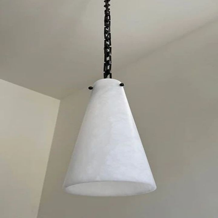 Contemporary Unique Alabaster Pendant Light - view 4