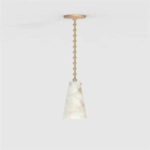 Contemporary Unique Alabaster Pendant Light