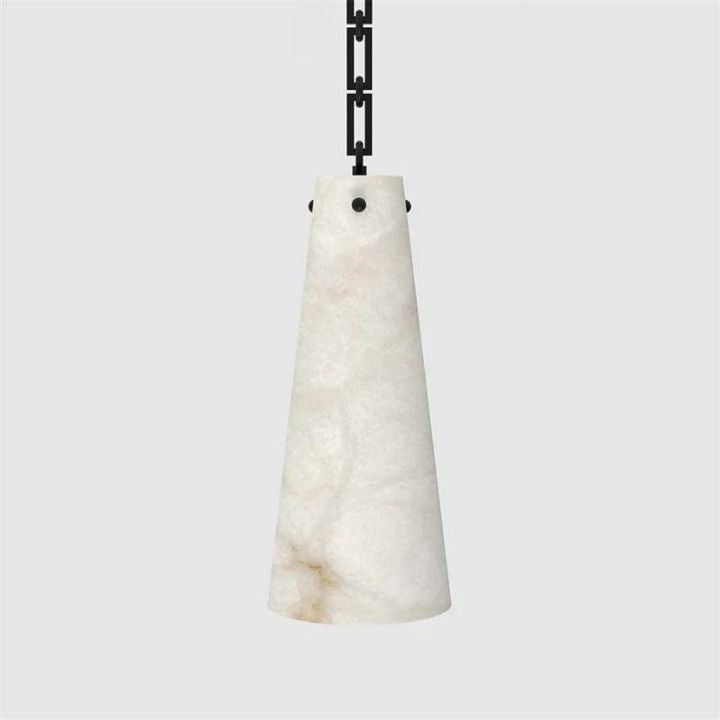 Contemporary Unique Alabaster Pendant Light - view 7