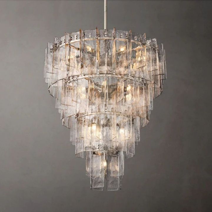 Corinna Multi-Layer Round Chandelier 47" - view 2