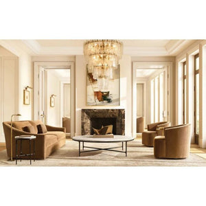 Corinna Multi-Layer Round Chandelier 47" - view 4