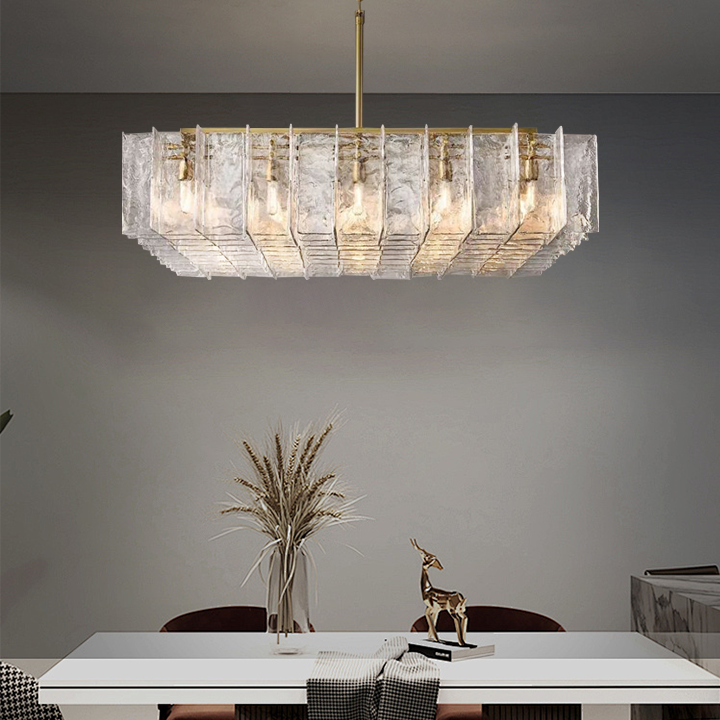 Corinna Square Chandelier 60" - view 3