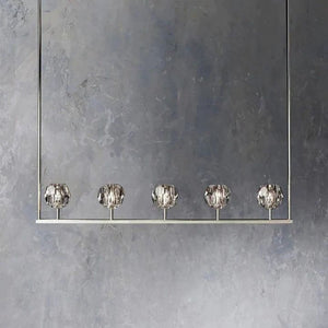 Crysball Glass Linear Chandelier 48" - view 5
