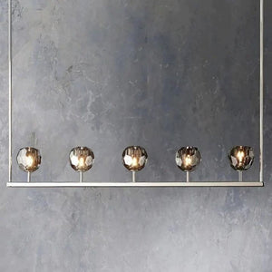 Crysball Glass Linear Chandelier 48" - view 6