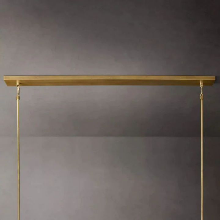 Crysball Glass Linear Chandelier 48" - view 17