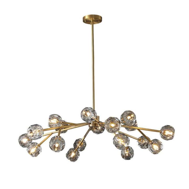 Crysball Glass Round Chandelier 48" - view 12