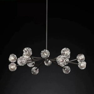 Crysball Glass Round Chandelier 48" - view 11