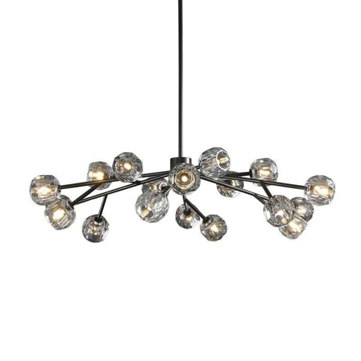 Crysball Glass Round Chandelier 48" - view 9