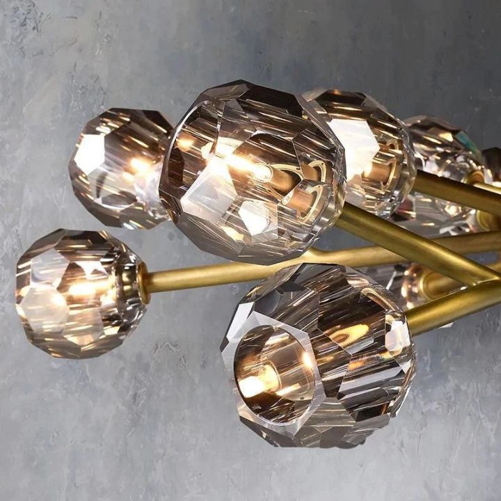 Crysball Glass Round Chandelier 48" - view 16