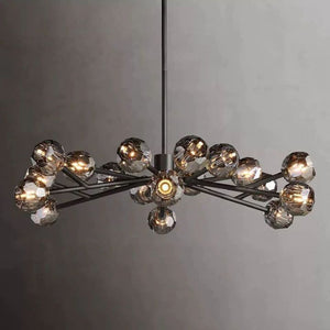 Crysball Glass Round Chandelier 48" - view 14